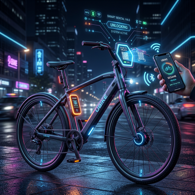 無人レンタサイクルシステム